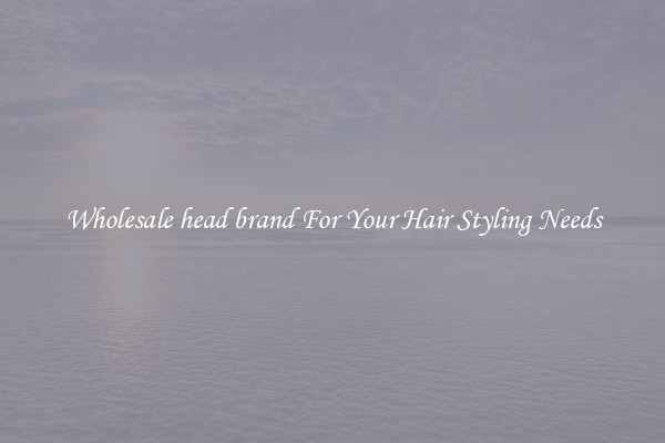 Wholesale head brand For Your Hair Styling Needs