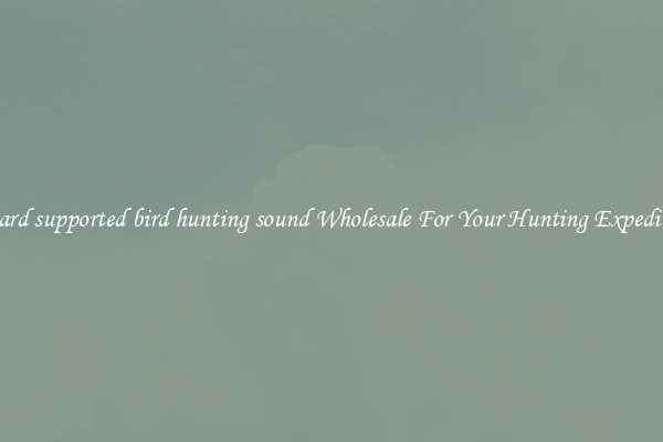 tf card supported bird hunting sound Wholesale For Your Hunting Expedition